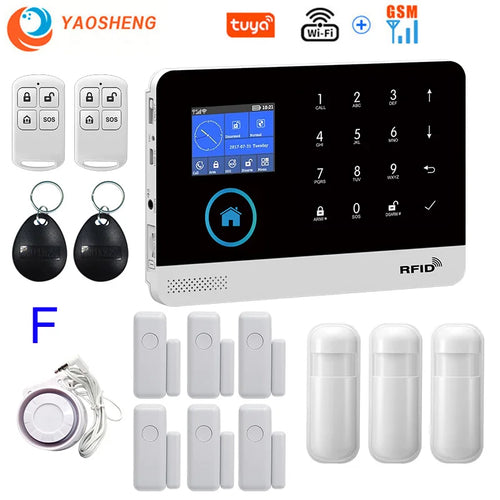 Smart Wireless Home Security Camera & Alarm System